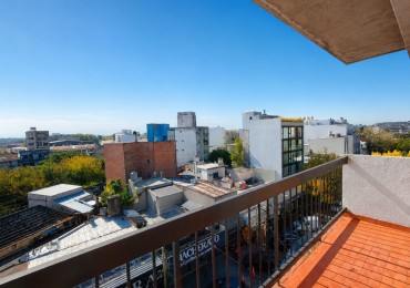 Venta departamento 2 amb c/cochera doble balcon APTO CREDITO